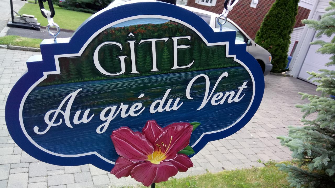 Gite Au Gre Du Vent Québec Eksteriør billede